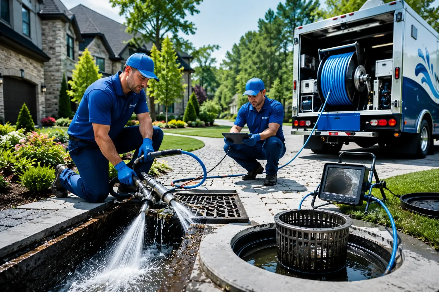 Local outdoor drain cleaning professionals in Lincoln, RI